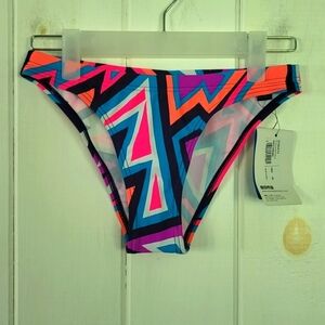 Arena Womens  Multicolor Training Bikini Swim Bottom